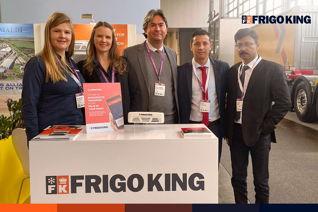 Frigo King apresenta equipamento para veículo elétrico na feira IAA Transportation 2022 na Alemanha